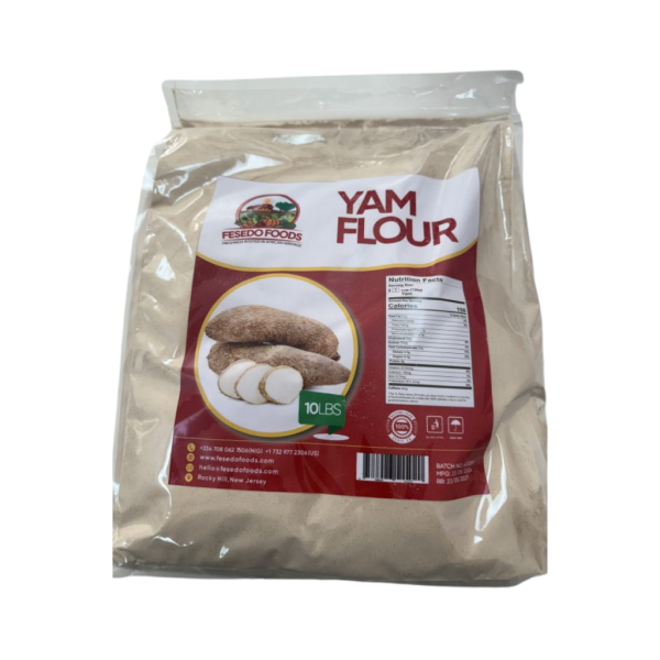 Fesedo Foods Yam Flour 10lbs
