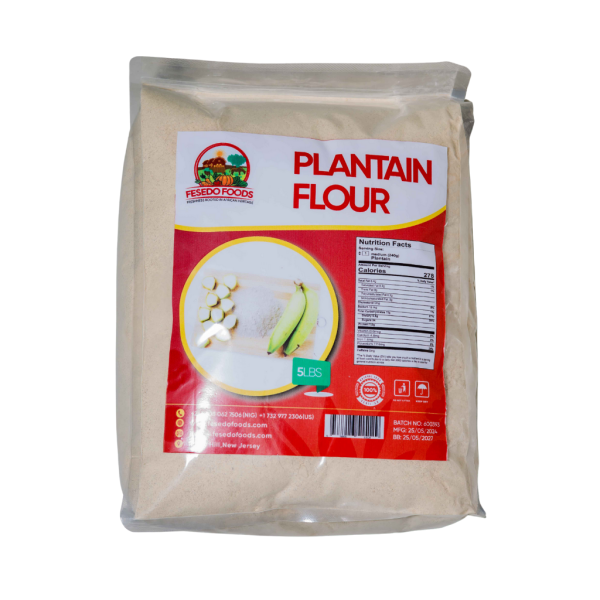 Fesedo Foods Plantain Flour 5lbs